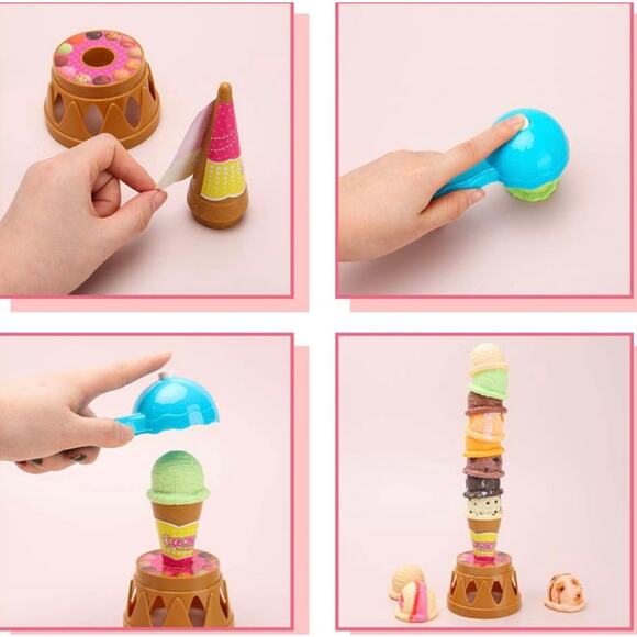 Liberty Imports Ice Cream Stacking Tower Toy (NWT) - Picture 4 of 5